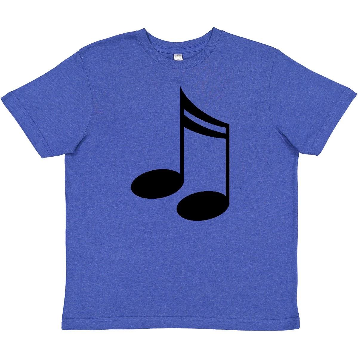 Inktastic Music Notes For The Music Lover Youth T-Shirt Musical Marching Chorus 160