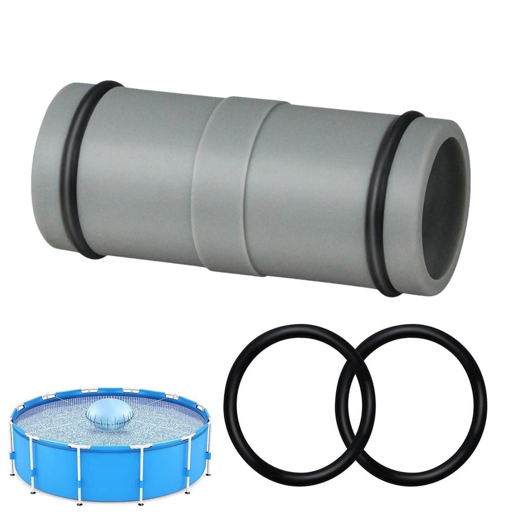 Pool Pipe Connector 1.25inch Swimming Pool Pipe Extension Connection Head For 1-1/4inch Hose Swimming Pool Hose Accessories