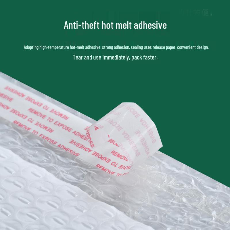 Verdickter matter Luftpolsterumschlag - Stoßfeste Verpackung für Kleidung & Bücher