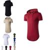 Mens Slim Fit Short Sleeve Hooded Tee With Premium Quality Muscle Tops For Casual Fashion