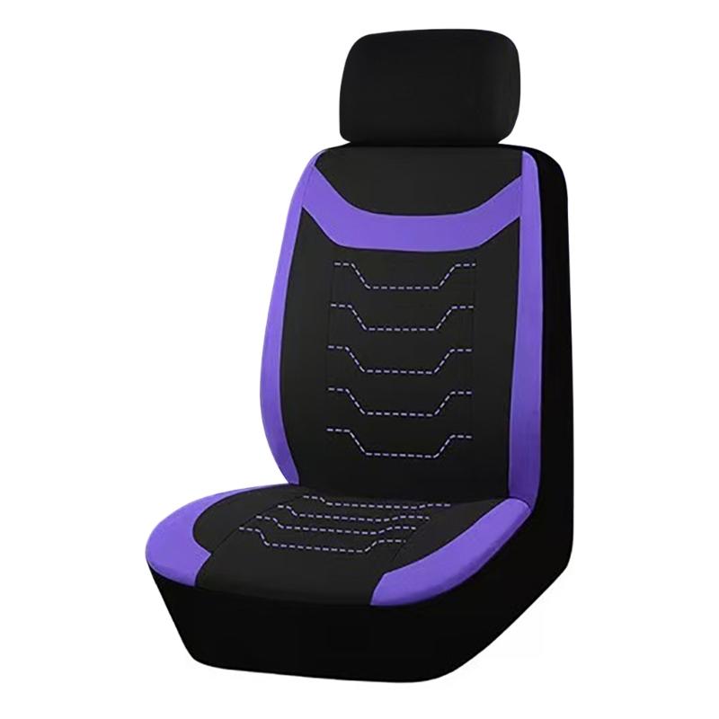 Universal Vehicle Textured Pattern Car Seat Covers For Stylish Appearance Comfort And Seat Protection