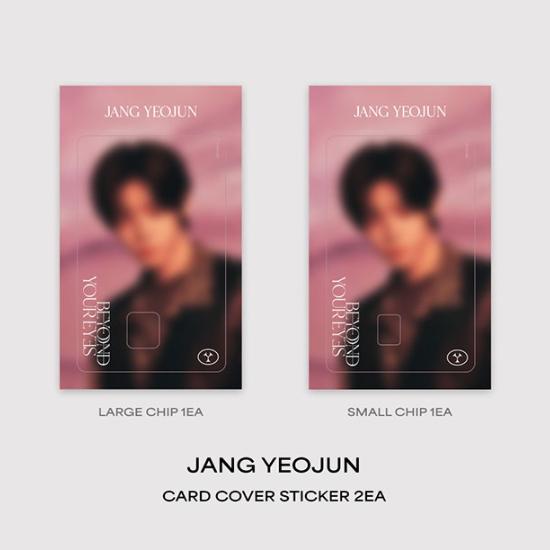 CLOSE YOUR EYES 1st Tour BEYOND YOUR EYES Card Cover Sticker