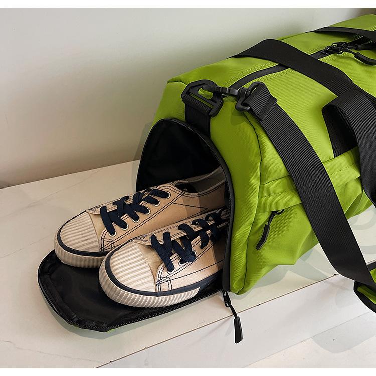 Gym Bag with Wet and Dry Separation, Large-capacity Swimming Bag, Independent Shoe Compartment, Sports Bag, Business Travel Luggage Bag