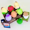 8Pcs/Set Vegetables And Fruits Crayon Shin-Chan Mini Figurine Toy Collectible Model Doll Desktop Home Decoration Fans Gift