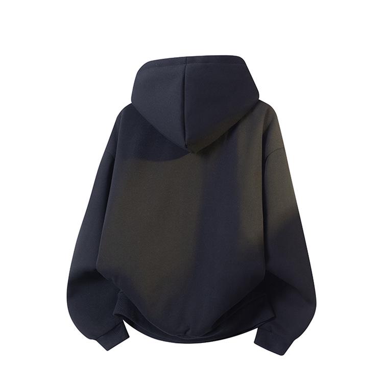 Winter Plus Size Men's Goose Down Hooded Jacket - Casual, Loose, Versatile