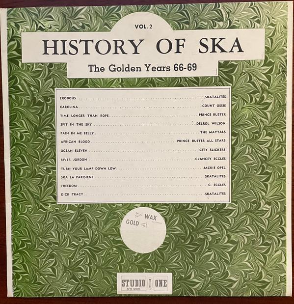 

LP Record VARIOUS - History Of Ska Vol. 2 - The Golden GE0001 Studio One Jamaica Reggae, Ska & Dub Used
