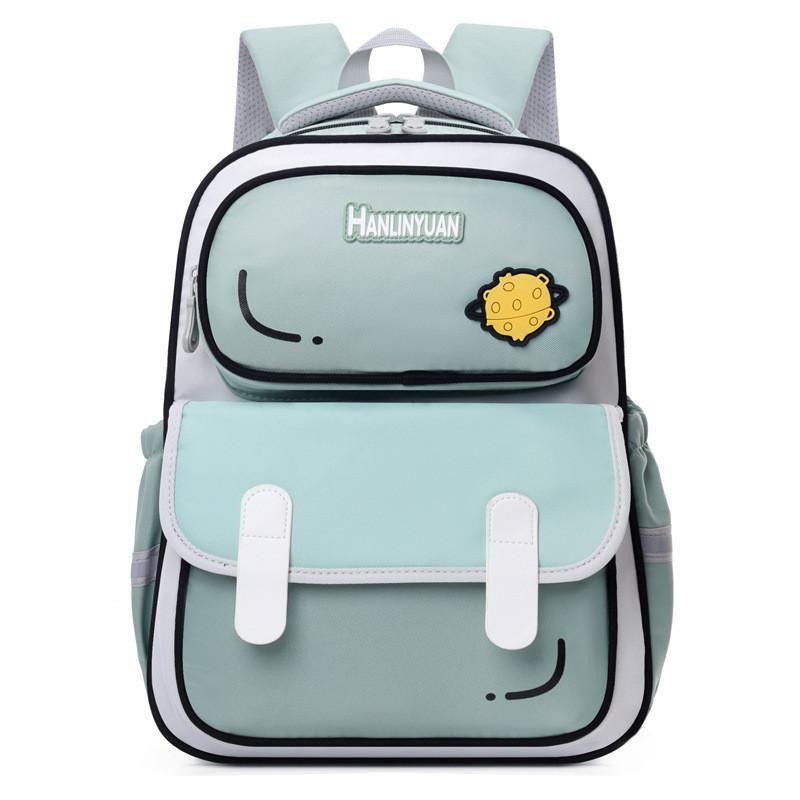 Large Capacity Casual School Backpack For Kids With Fun Cartoon Patterns