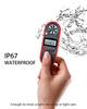 Wintact Handheld Anemometer, Waterproof Small Digital Anemometer Gauge, Pocket Airflow Tester, Wind Temperature Measurement -22°F To 100°F for Home HV