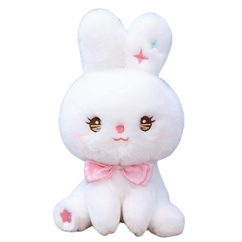 22/55cm Peep Bunny Plush Toys Stuffed Animal Star Carrot Rabbit Doll Room Desktop Sofa Decor Easter Bunny Soft Pillow Gifts For