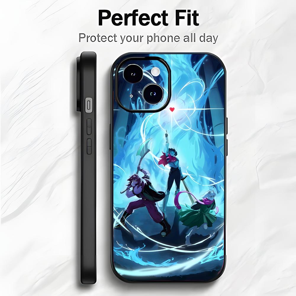Classic Indie RPG Game D-Deltarune Phone Case Phone Case Soft Packaging Lightweight For iPhone17 16 15 14 13ProMax
