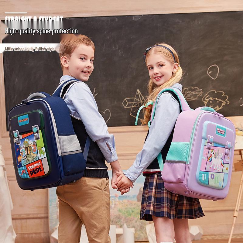 

Lightweight, Spine-Supporting Backpack for Grades 1-6 with Large Capacity