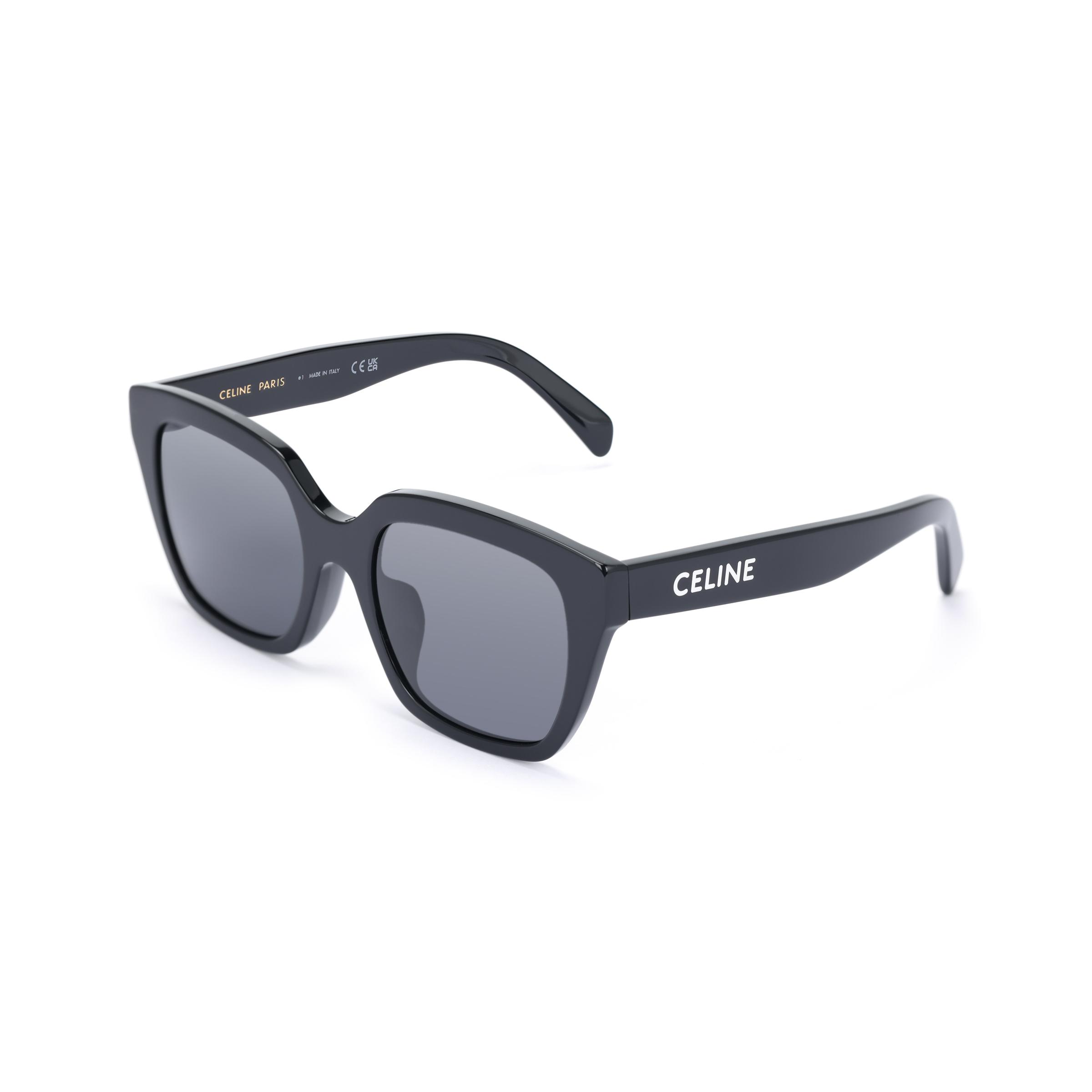 

Celine Monochrome Square Sunglasses Unisex sunglasses CL40198F White Eyeglass Pouch