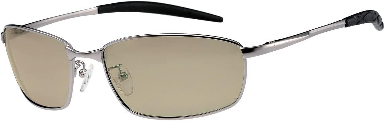 

Bright Polarized Light Eye Sunglasses with Inner [Bokenoh] Sunglasses, Color, Visibility, Anti-Reflective Coating, PL-023-BR40