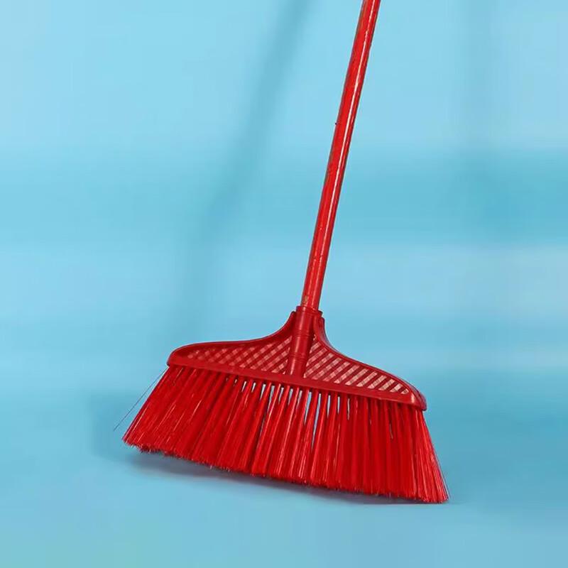 Junceng Wide Thick Plastic Hard Bristle Broom