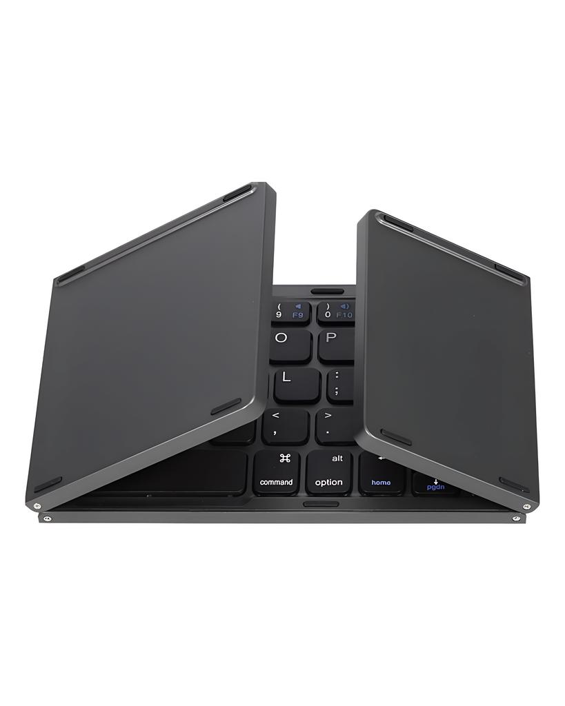 Bezprzewodowa klawiatura BT składana klawiatura Przenośna ultra cienka klawiatura BT z touchpadem dla