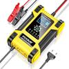 12V/24V 12A 7-Stage Smart Lead-Acid Battery Charger with Light Indicator