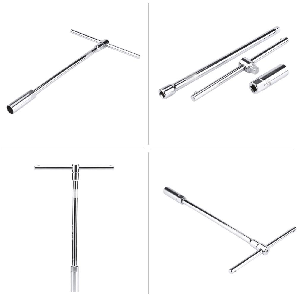 T-Handle Spark Plug Socket 12-Point Socket Plug Installation Tool Spark Plug Replacement