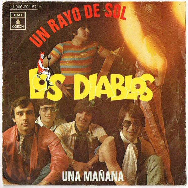 

7inch Record LOS DIABLOS - Un Rayo De Sol J00620157 Odeon 1970 UK Latin Used