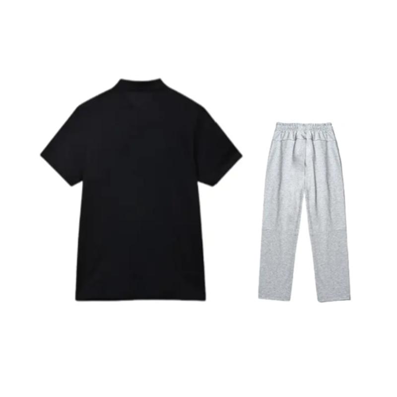 Men's Li-Ning Casual Sportswear Sets Men's Polo Collar Moderate