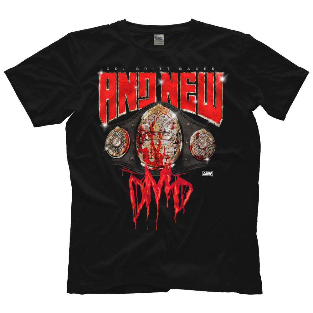 Britt Baker And NEW AEW Official TShirt Unisex T-Shirt XXXXL