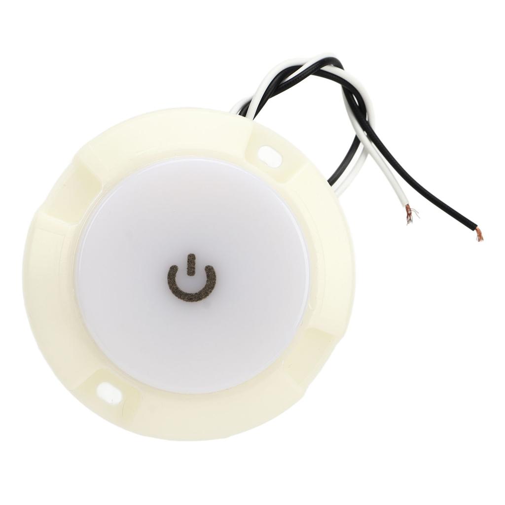 Car Reading Light 2.8inch 24V Touch Button LED Lighting Automobile Interior for RV Boat Van Truck