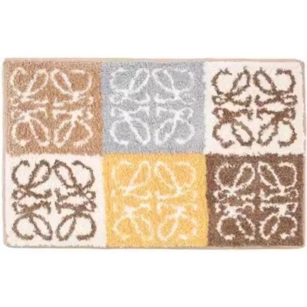 Cartoon Bathroom Carpet Absorbent Soft Floor Mat, Bedroom Bedside Decorative Floor Mat
