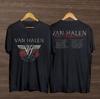 Camiseta del Tour Van Halen 1984, Camiseta Vintage de Concierto Musical del Tour Van Halen 1984 Camiseta Unisex