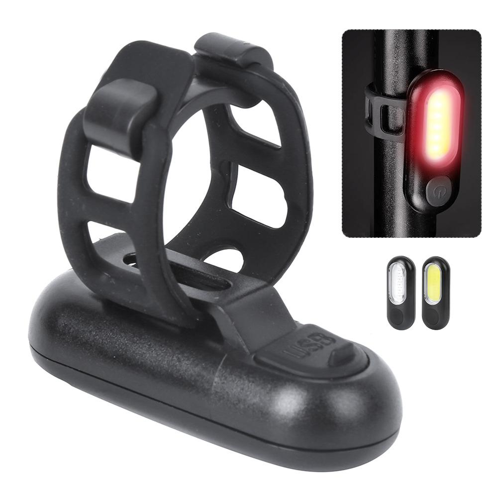 Light LED Cycling  Light Rechargeable Tailight Warning Rear Flashlight