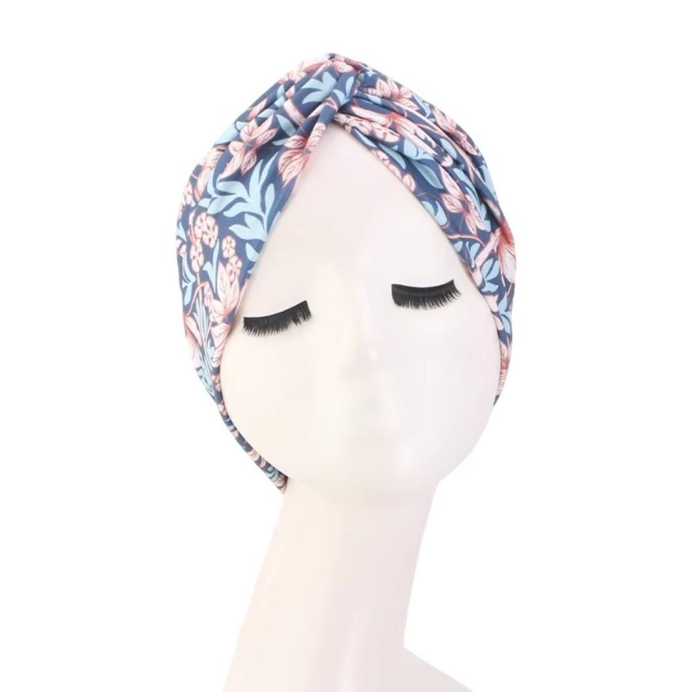 Elastic Women Turban Hat Breathable African Islamic Hair Loss Hat  Chemo Islamic Arab Cap Hat