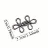 Metal Jeans Buttons Tighteners Adjustable Waist Button Fastener Adjustable Metal Buttons  Pants