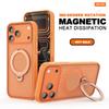 Stand Magnetic Phone Case For For Iphone 1 14 11 12 13 16 17 Pro Max Air Plus  Heat Dissipation Shockproof Protector Cover