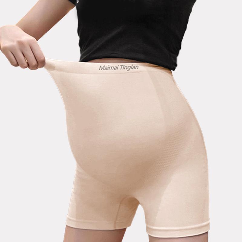 

2026 Summer High-Waist Seamless Maternity Pants with Tummy Support and Anti-Exposure Layer One Size