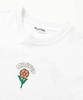 Milkfed Embroidery Flower Top White Women's T-Shirt,