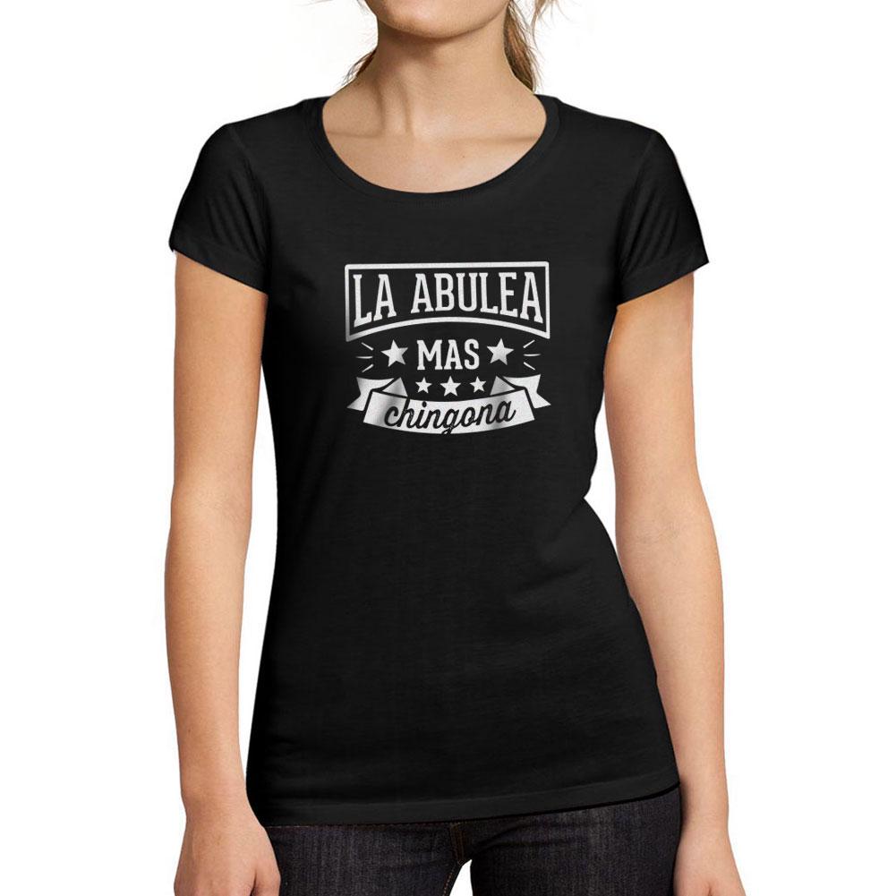 Ultrabasic Tee-Shirt Femme Manches Courtes La Abuela Mas Chingona