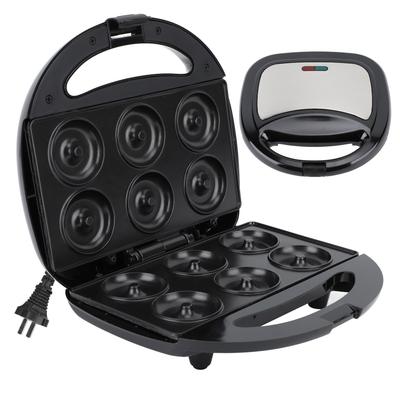 Mini Fabricante de Donas Eléctrico Máquina para Hacer Rosquillas Antiadherente Automático Control Inteligente de Temperatura para Cocina Pastel