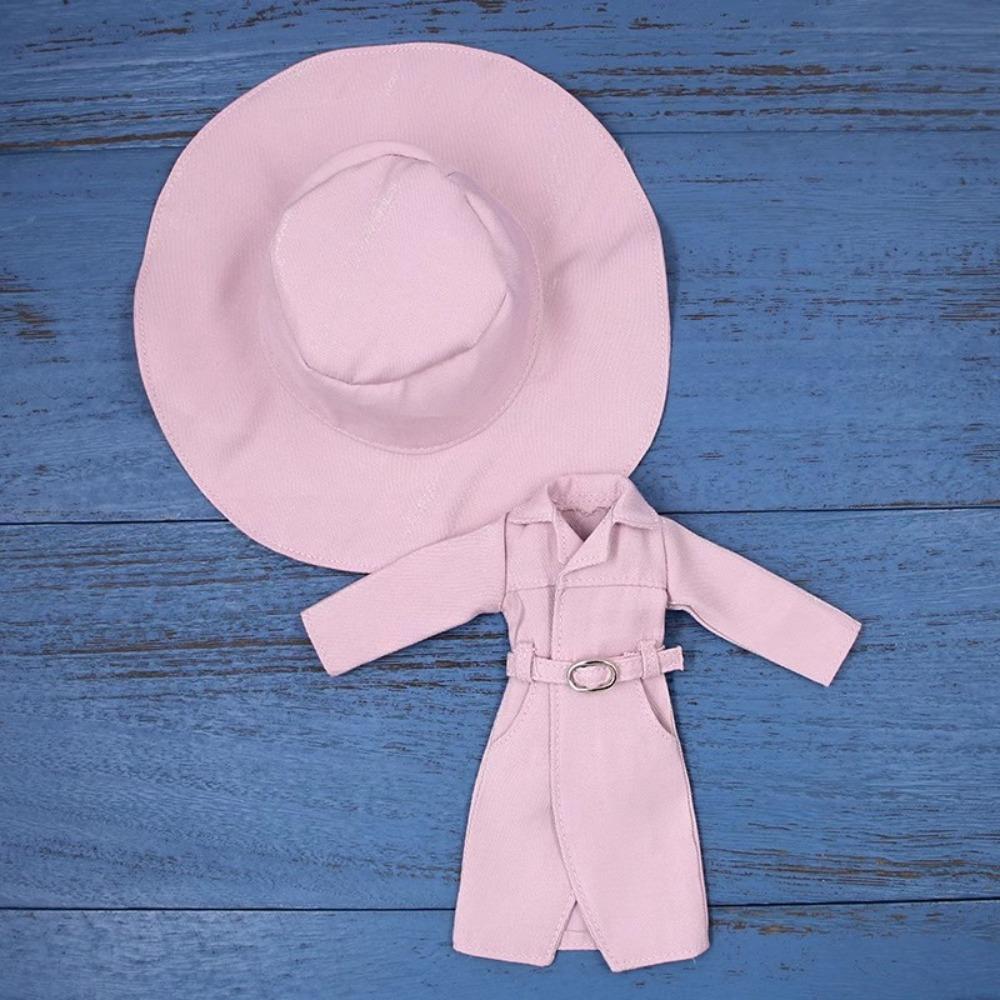 

Handmake Doll Windcoat Coat Doll Outwear Clothes for azone OB24 ICY DBS Dolls For blythe Dolls 2