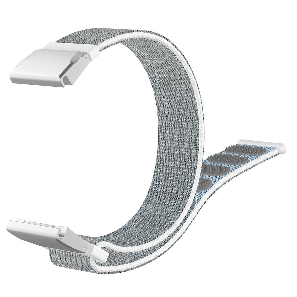 For Garmin Forerunner 570 47mm/Fenix 8 47mm/Fenix 7/Fenix 6/Fenix 5 Loop Fastener Nylon Smart Watch Strap Wristband