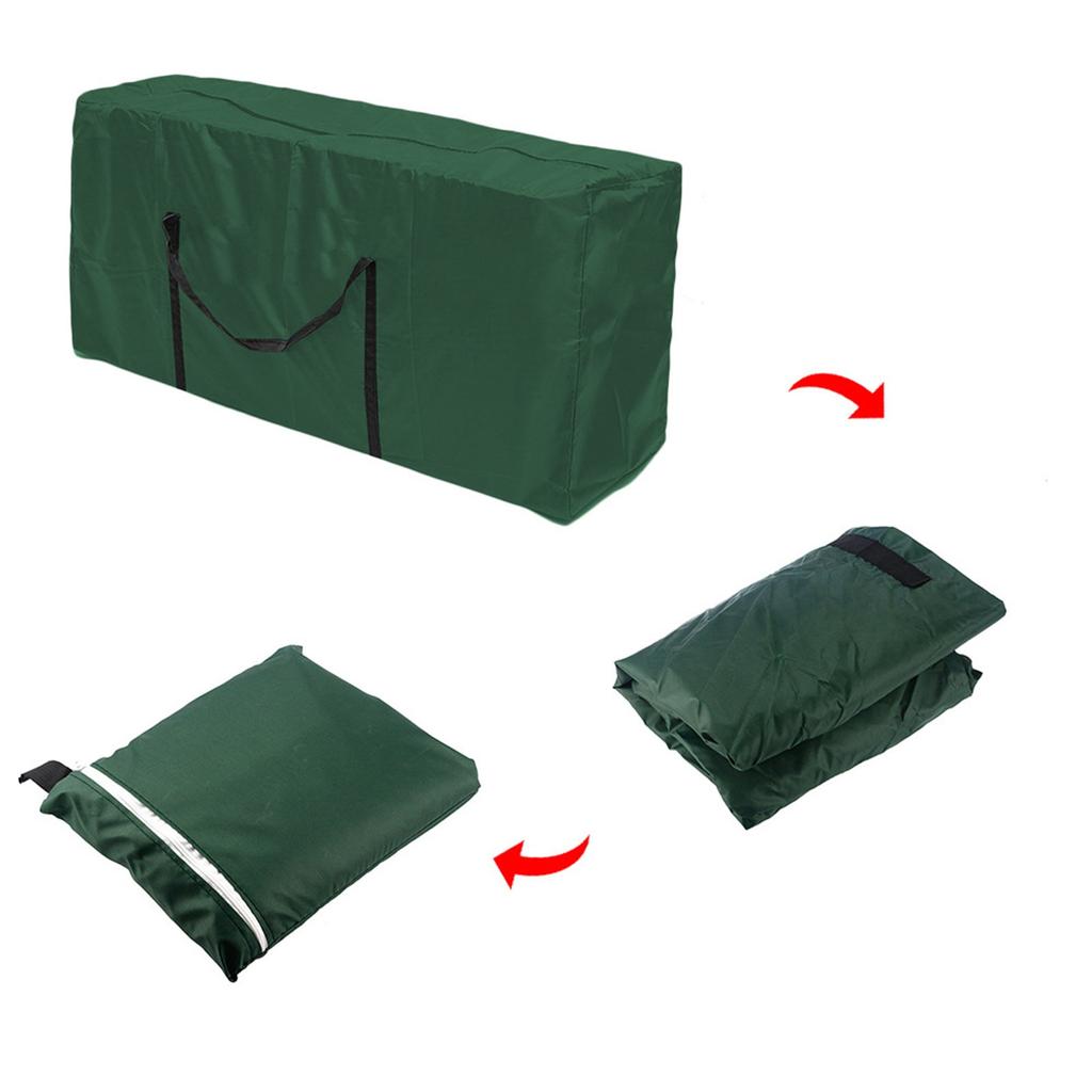 Large Lightweight Patio Furniture Seat Pads Storage Bag with Handle for Christ
