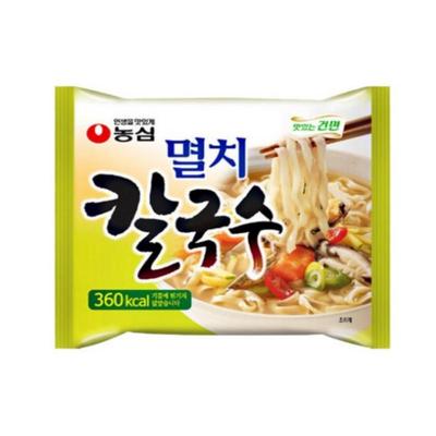 Nongshim Ančovičková Kalguksu Polévka s nožem krájenými nudlemi 98g (2 Možnosti)