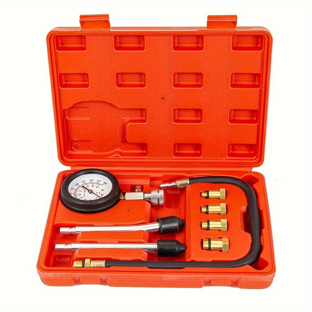 Car Cylinder Tester Kit Gasoline Engine Compression Meter  with M10 M12 M14 M18 Adapter Automotive Cylinder Tester Kit