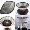 Rplanning Coffee Drip Mesh Filter, Large, Reusable Stainless Steel, Extracts Oils Effectively