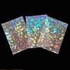 100Pcs Holographic Card Sleeves Pcard Protector 65X90Mm For Magic Tcg Gaming Cards Anti-Scratch Glittering Foil Film