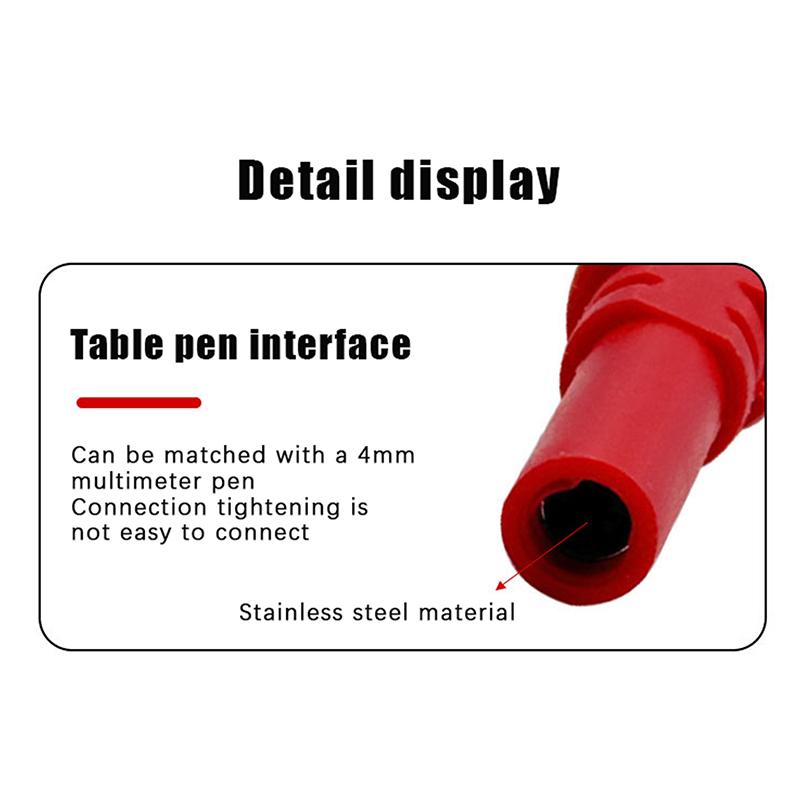 1/2/10 Stück Automotive Diagnose Testsonde Durchstechnadeln Oszilloskop Sondenstifte Set Reparaturwerkzeug Zubehör
