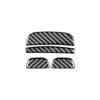 Carbon Fiber Car Center Console Armrest Box Switch Buttons Handle Panel Trim Sticker For Mercedes Benz C Class W203 2005-2007
