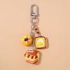 New Simulation Popsicle Ice Cream Keychain Chocolate Key Ring Pendant for Women Girls Handbag Decor DIY Kid's Jewelry Gifts
