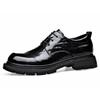 Business big head leather shoes Casual fashion leather shoes soft non-slip men's shoes
