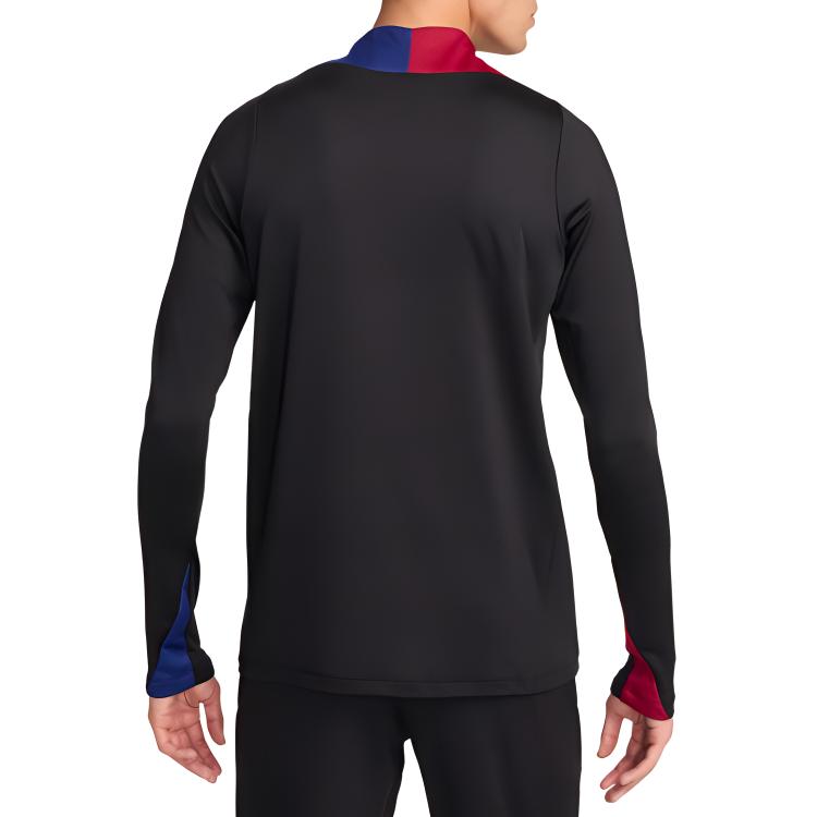 New Nike FC Barcelona Soccer Jersey Men's Black FN9834-011