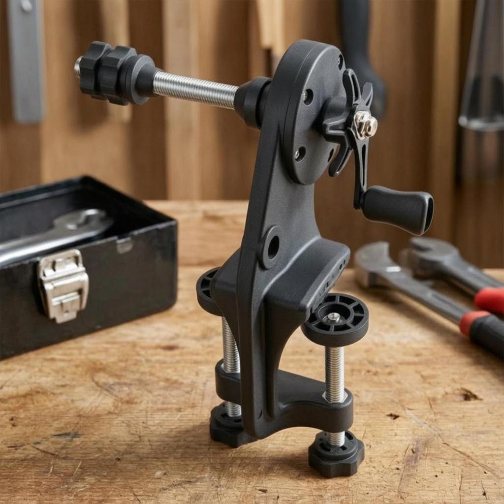 Fishing Line Winder with Clamp Adjustable Spooling Tool Sturdy for Workbench