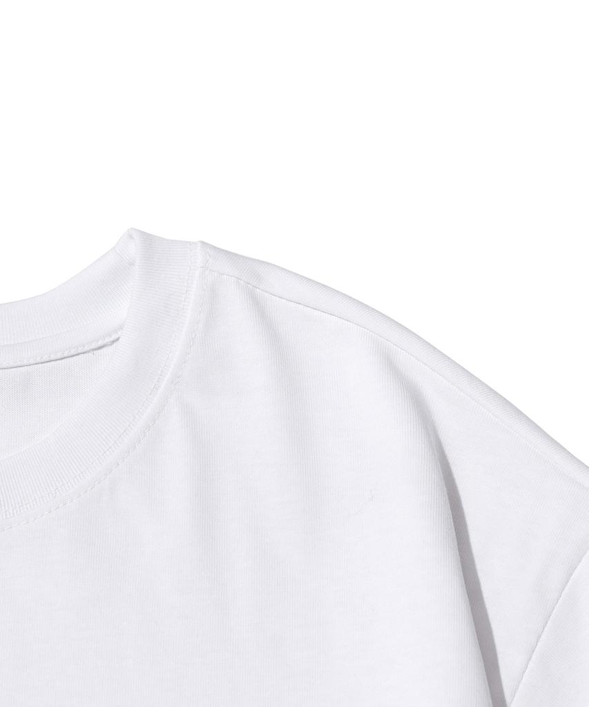 BLACK BRIAR Signature Class Logo T-Shirt (White/Blue)