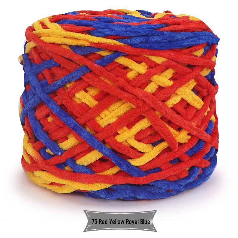 3.3 Große Eiswollknäuel für handgestrickte Häkelschuhe & zum Weben von Schals - Dicke Wolle für Damen & Herren